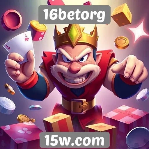 Variedade de jogos disponíveis no 16betorg